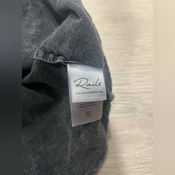 RAILS Amina Dress in Black Acid / Size Small / - Picture 8 of 11